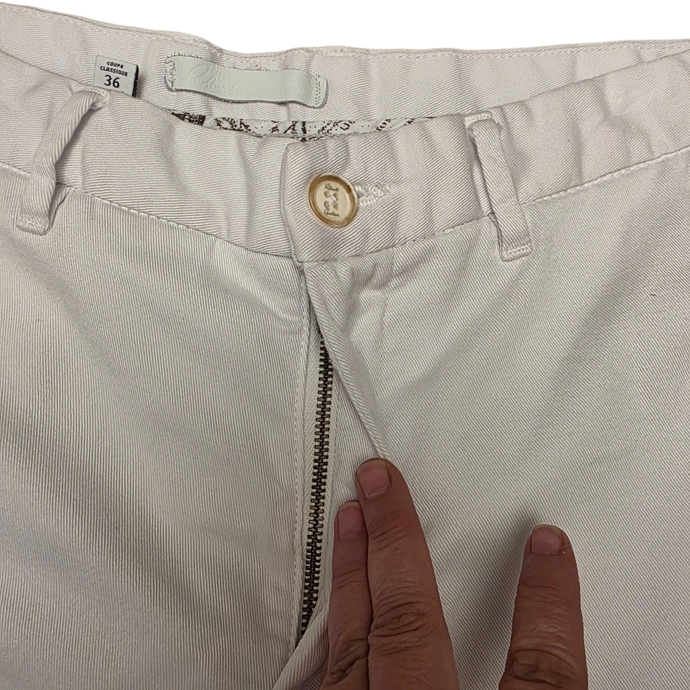 Robert Graham Men's White Bermuda Shorts Size 36 - Picture 3 of 9